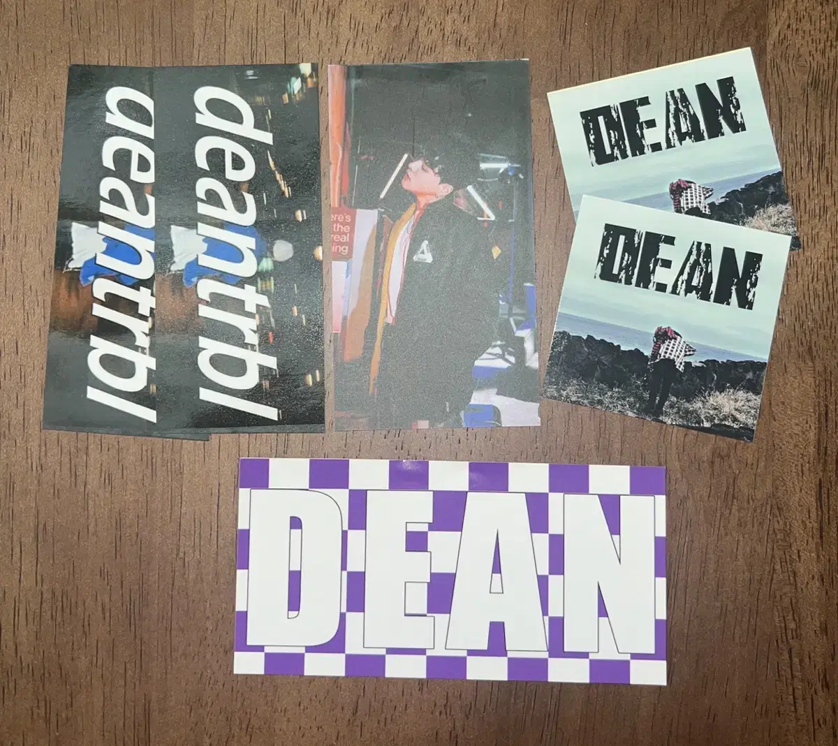 딘 deantrbl dean 스티커 포카 굿즈 비공굿